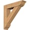Ekena Millwork Traditional Traditional Smooth Bracket w/ Offset Brace, Western Red Cedar, 7 1/2"W x 32"D x 32"H BKT0806X32X32TRA01SWR - alternate 1
